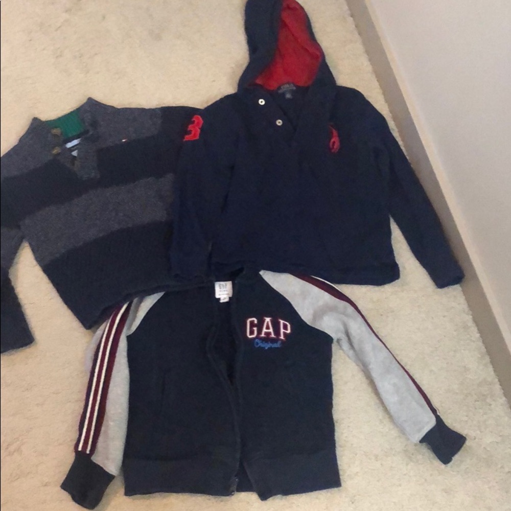 Boy tops different brand gap tommy  polo ralph